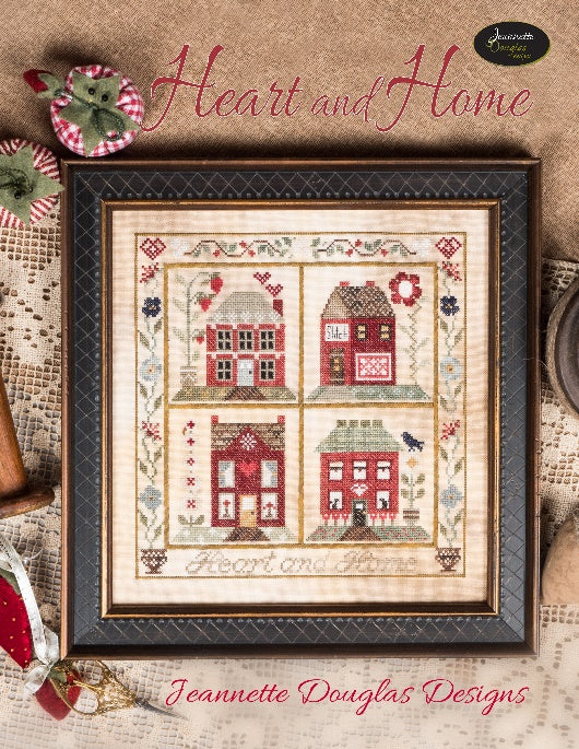 Jeannette Douglas Heart and Home cross stitch pattern