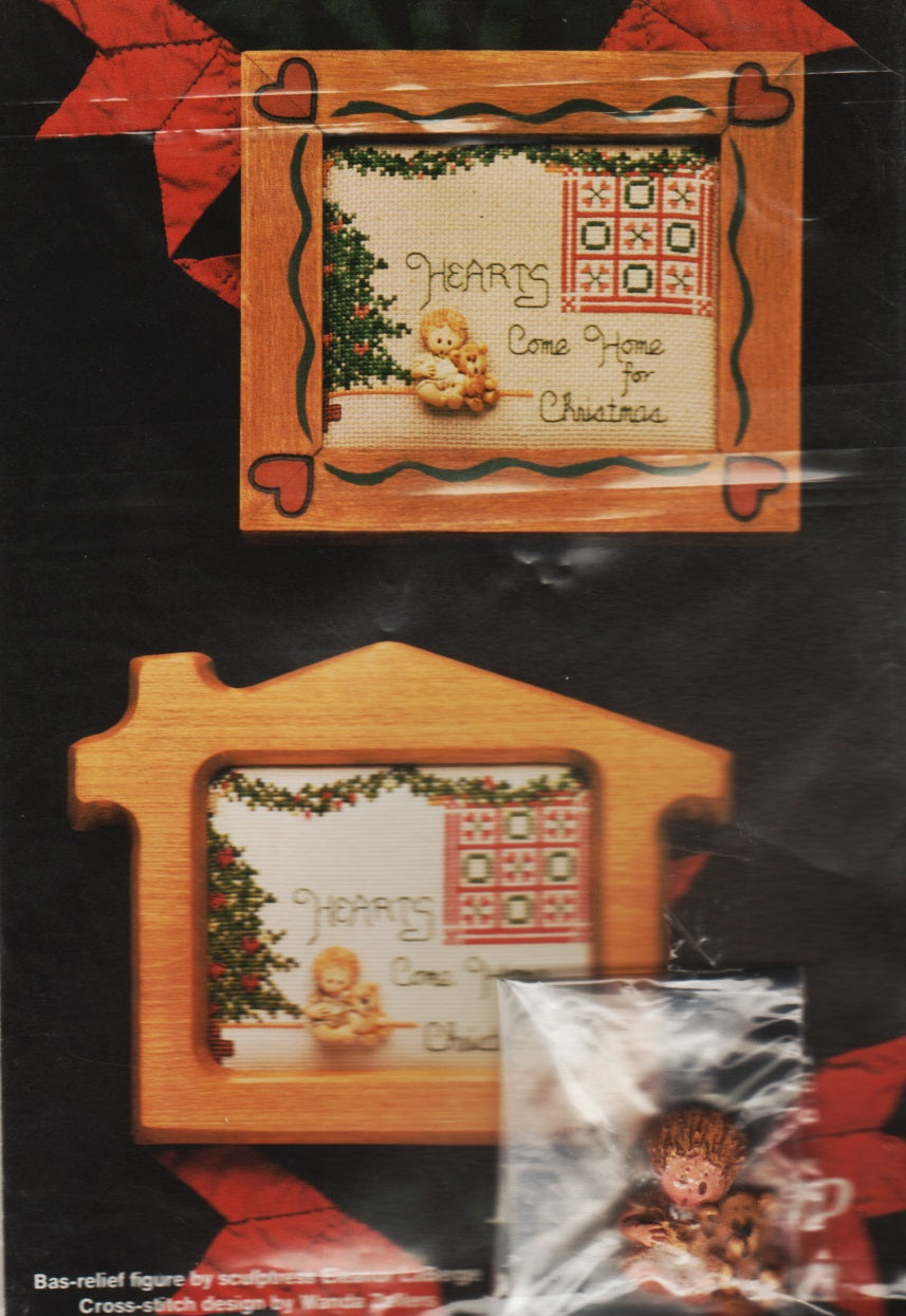 The Dutch Treat Hearts Come Home for Christmas cross stitch pattern