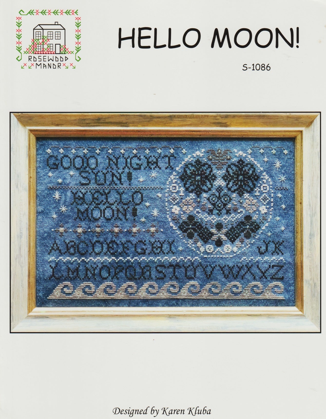 Rosewood Manor Hello Moon S-1086 cross stitch pattern