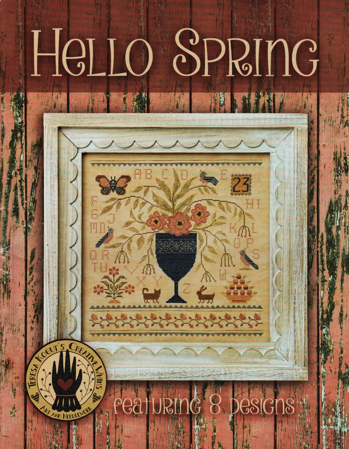 Teresa Kogut Hello Spring cross stitch pattern