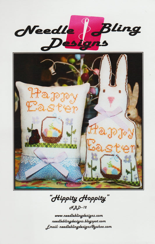 Needle Bling Designs Hippity Hoppity NBD-12 cross stitch pattern