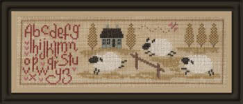 Jardin Prive Histoires de Moutons 2 cross stitch pattern