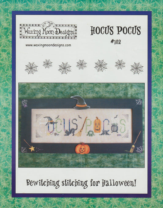 Waxing Moon Hocus Pocus 102 cross stitch pattern