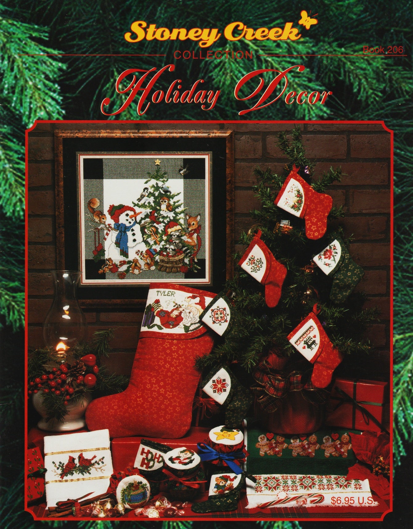 Stoney Creek Holiday Decor BK206 cross stitch pattern