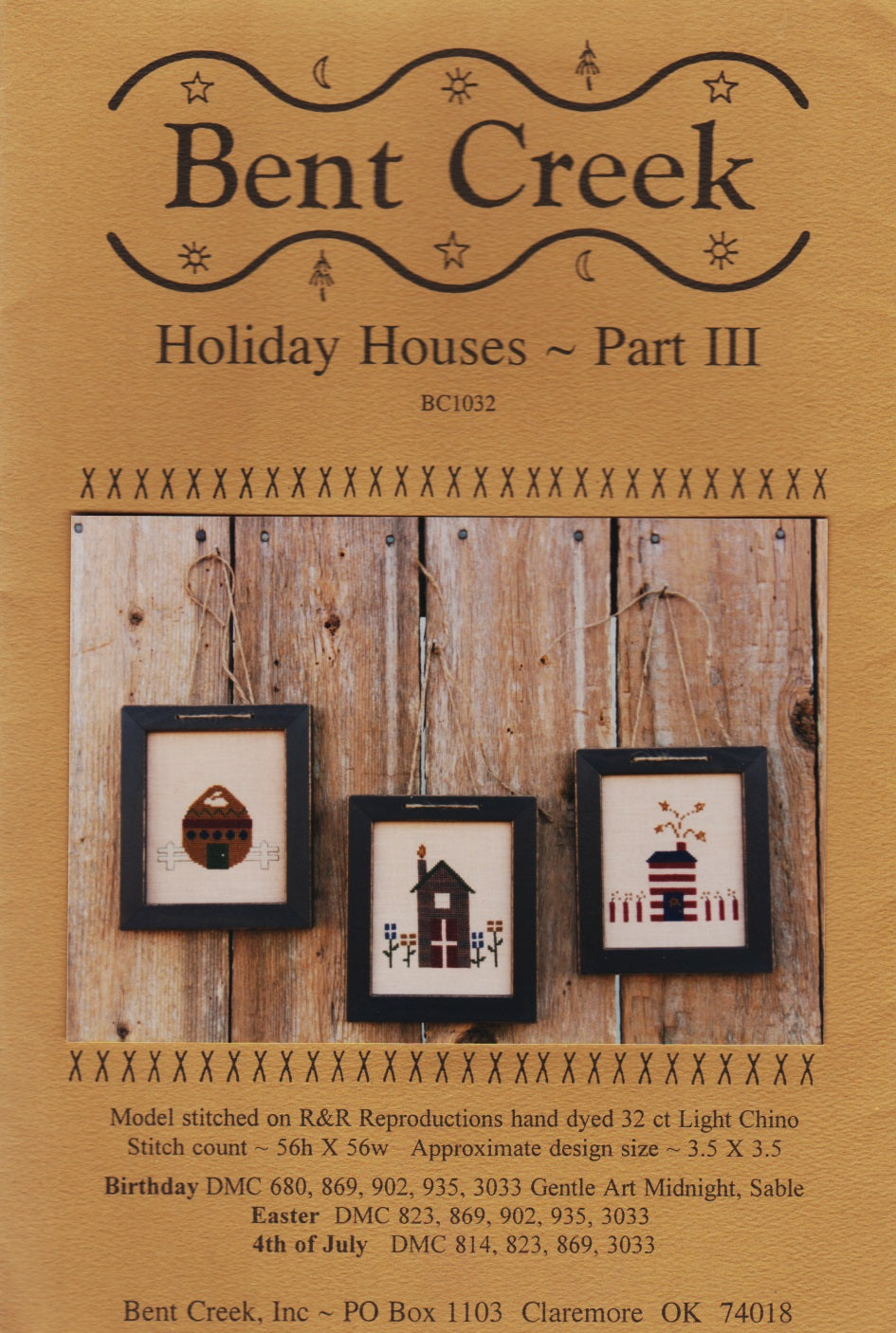 Holiday Houses pattern