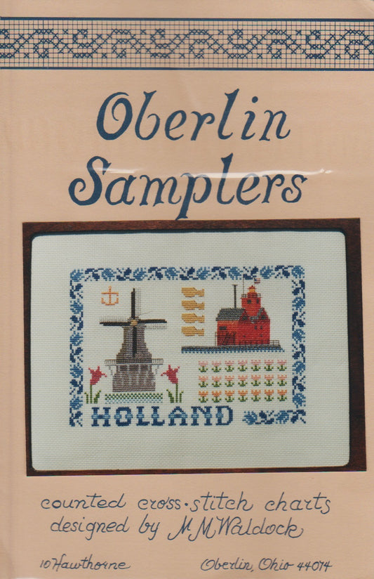 Oberlin Samplers Holland cross stitch pattern