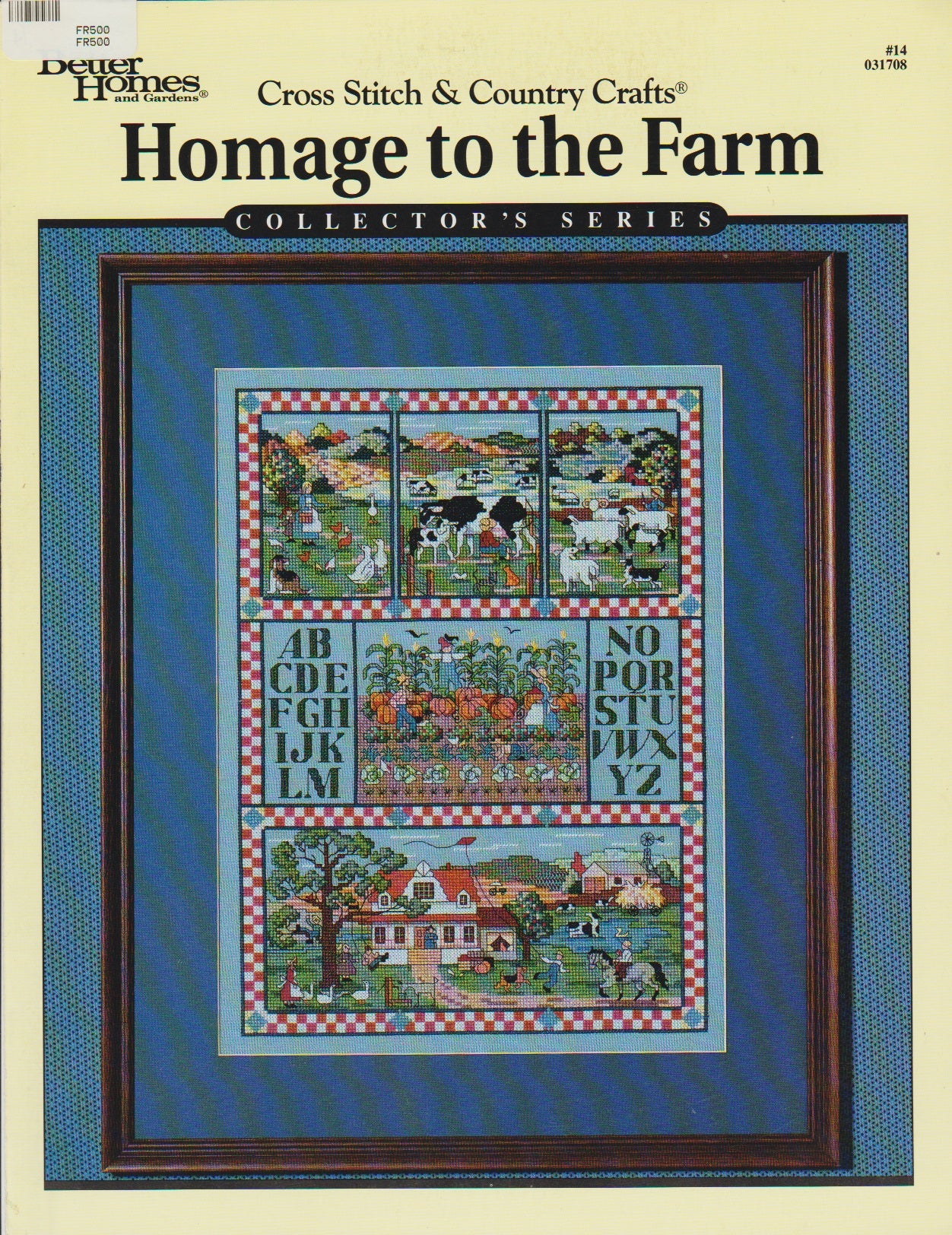 Cross Stitch & Country Crafts Homage to the Farm amish cross stitch pattern