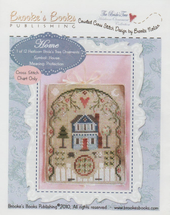 Brooke's Books Home Bride's Tree cross stitch pattern