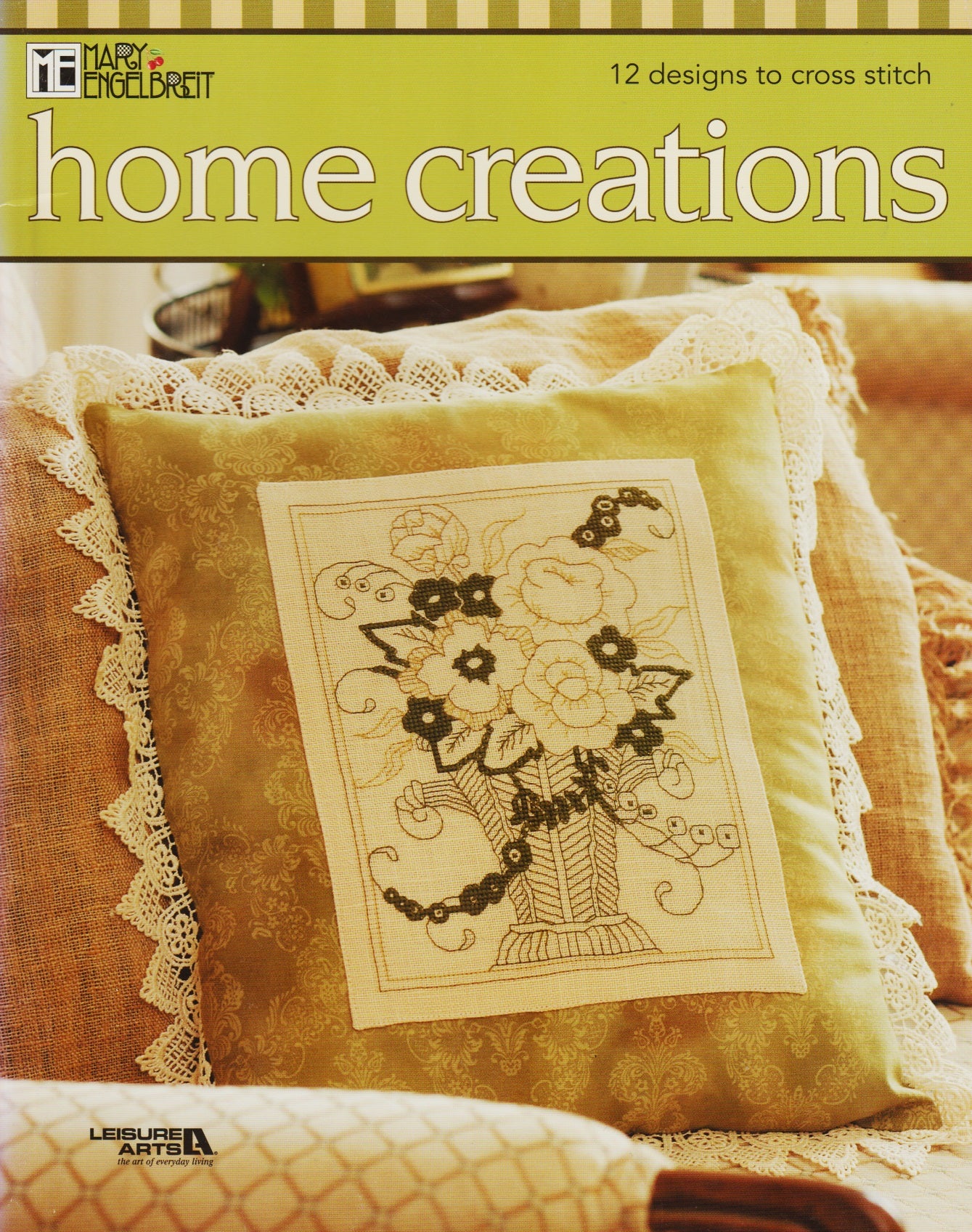 Leisure Arts Home Creations 4490 cross stitch pattern