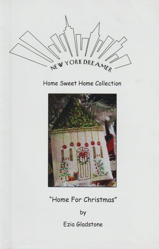 New York Dreamer Home For Christmas cross stitch pattern