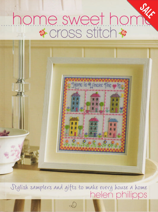 David & Charles Home Sweet Home cross stitch pattern book