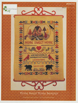 Cross-Point Designs Home Sweet Home Sampler 09010 cross stitch pattern