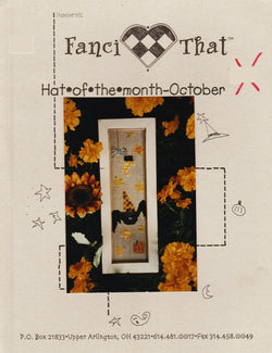 Fanci That Home of the Month October cross stitch pattern