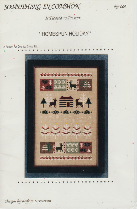 Something In Common Homespun Holiday 005 cross stitch pattern