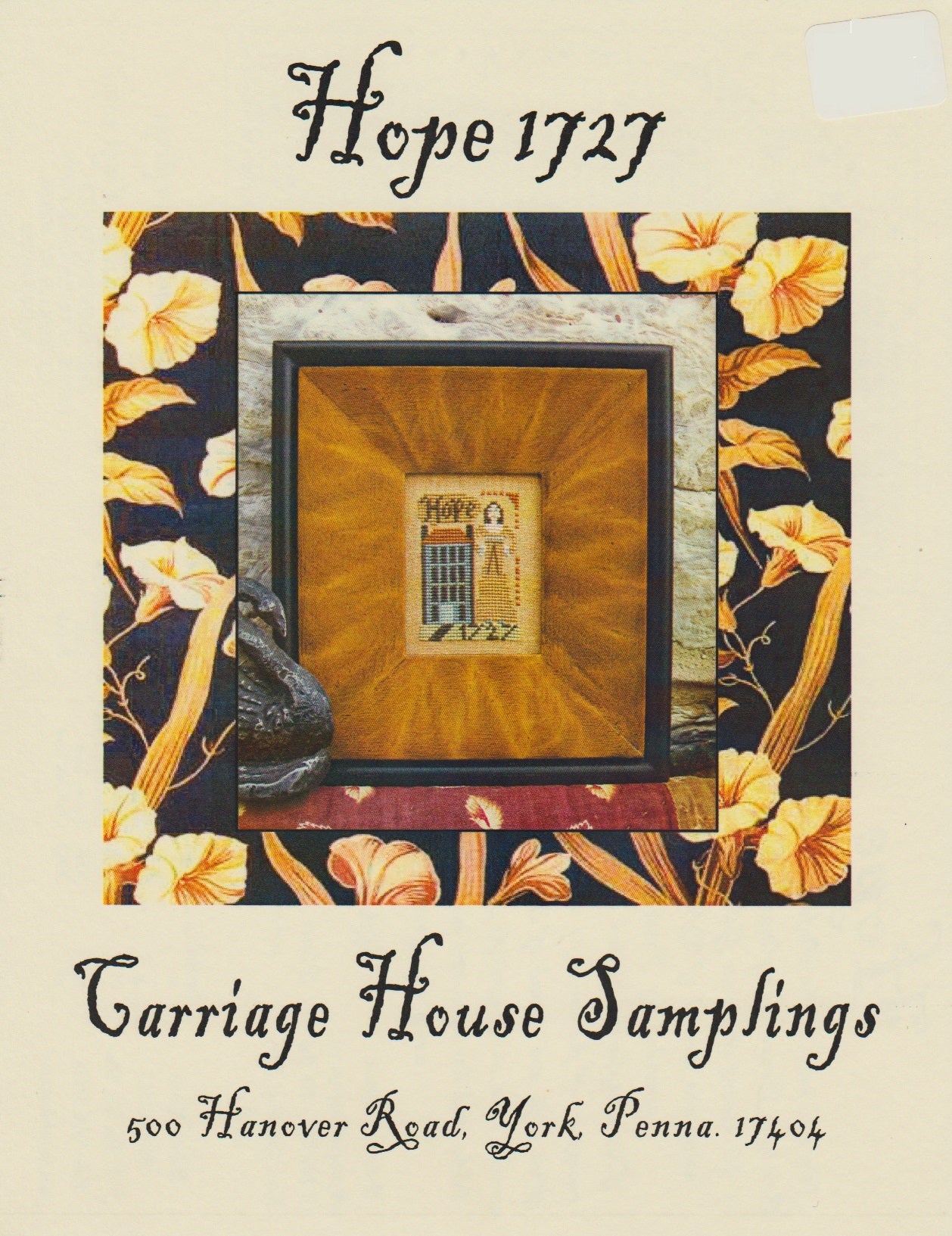 Carriage House Samplings Hope 1727 cross stitch pattern