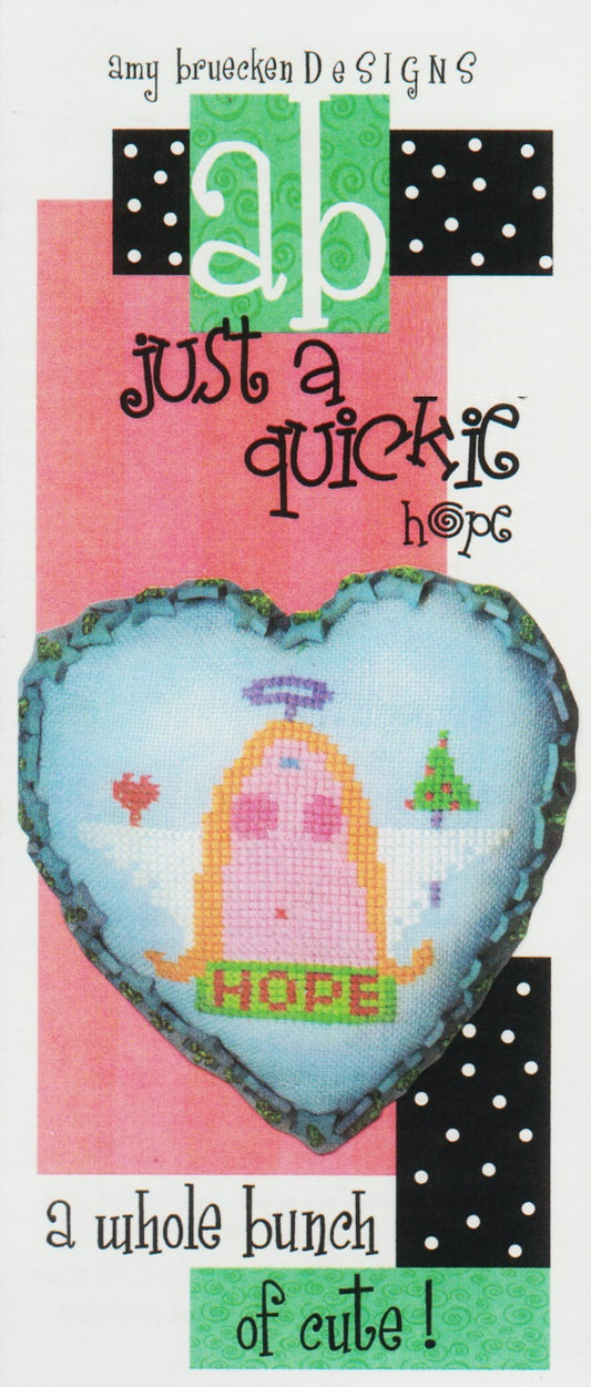 Amy Bruecken Hope cross stitch pattern