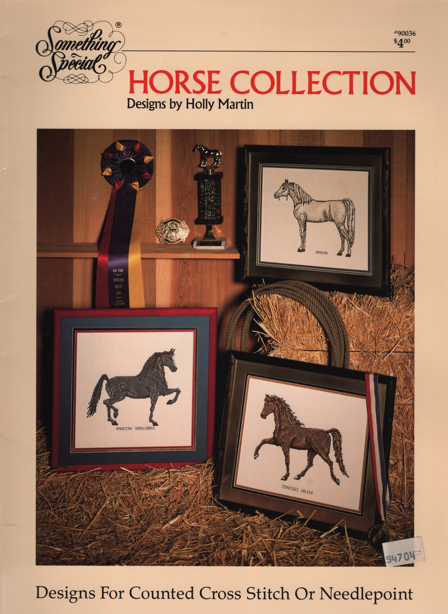 Candamar Something Special Horse Collection 90036 cross stitch pattern