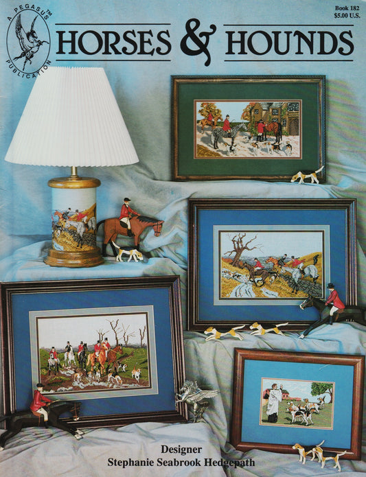 Pegasus Horses & Hound 182 cross stitch pattern
