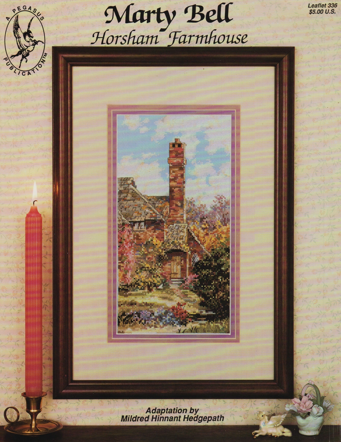 Pegasus Marty Bell Horsham Farmhouse 336 cross stitch pattern