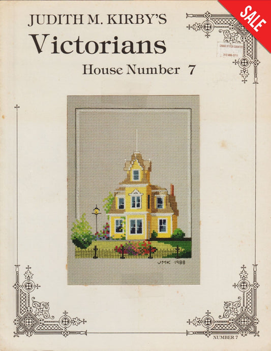 Judith M. Kirby Victorians House Number 7 cross stitch pattern