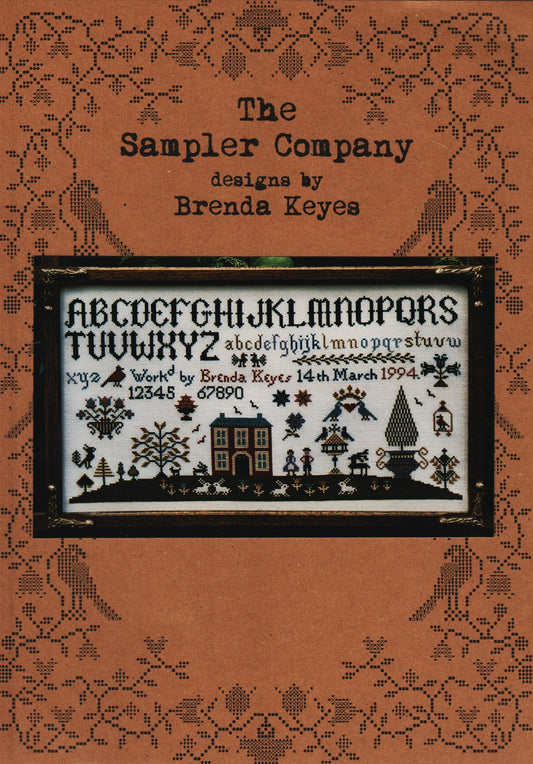 The Sampler Company Brenda Keyes House On The Hill Sampler cross stitch pattern