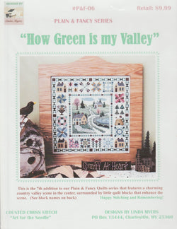 Linda Myers How Green Is My Valley P&F-06 cross stitch pattern