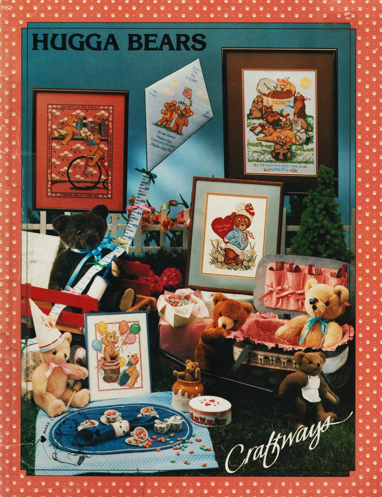 Craftways Hugga Bears cross stitch pattern
