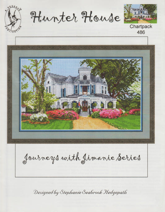 Pegasus Hunter House 486 cross stitch pattern