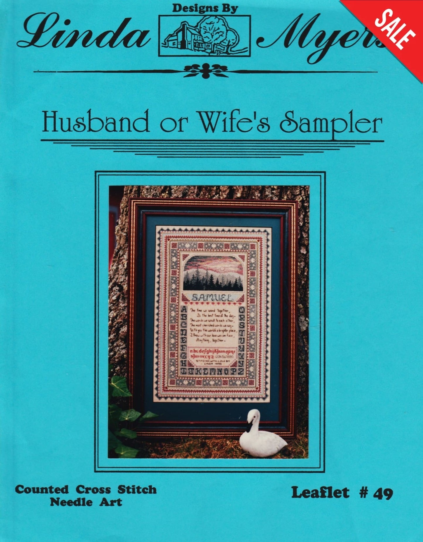 Linda Myers Husband or Wife's Sampler 49 cross stitch pattern