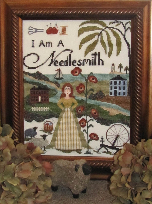 By The Bay I Am A Needle Smith cross stitch pattern