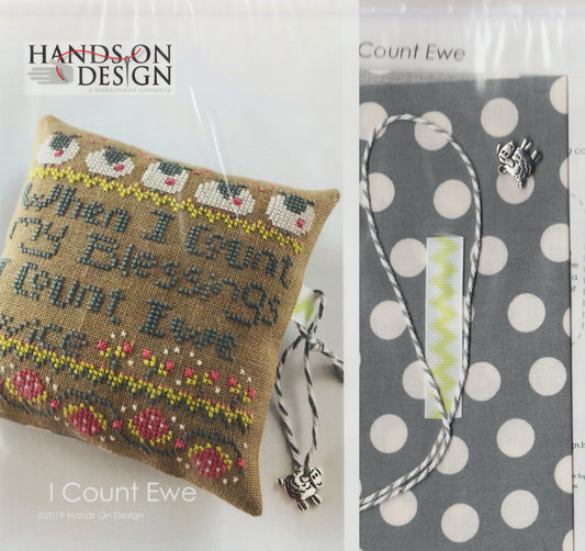 Hands On Design I Count Ewe cross stitch pattern