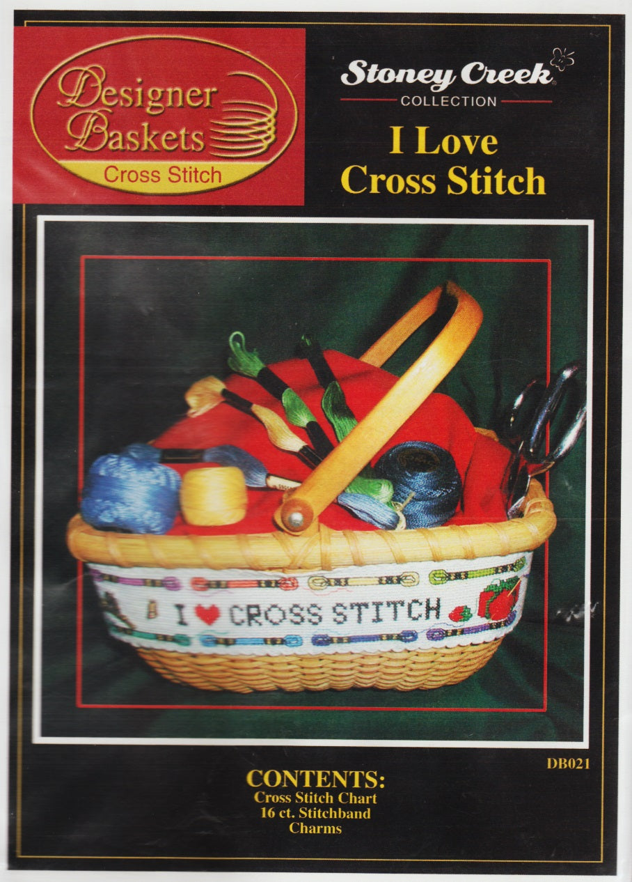 I Love Cross Stitch DB021 pattern Sandra's Stitch Stash