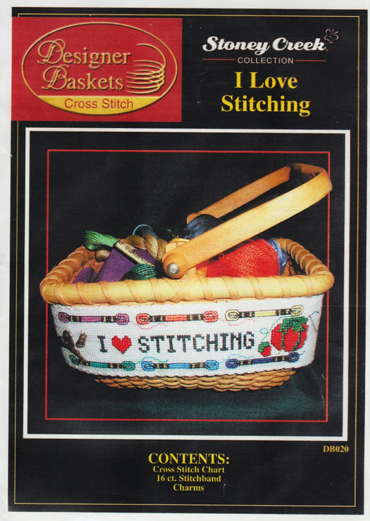 Stoney Creek I Love Stitching DB020 cross stitch pattern