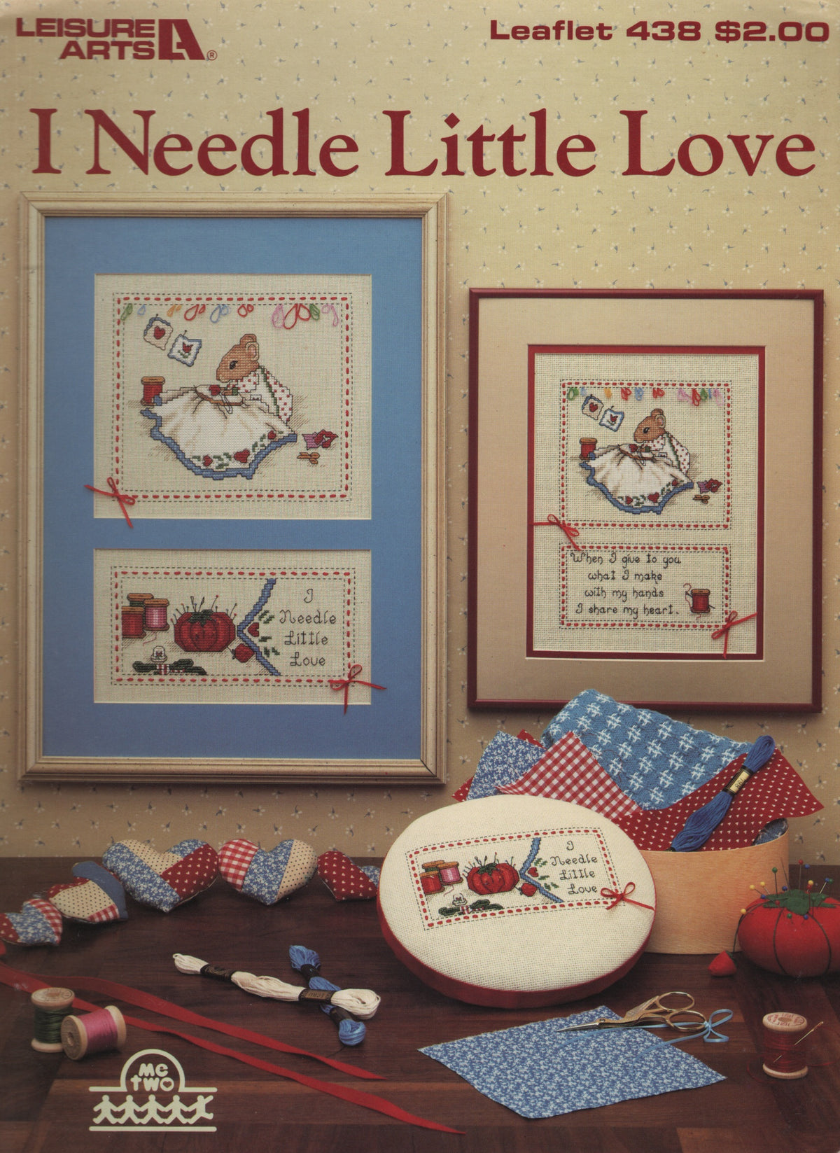 Leisure Arts I Needle Little Love 438 cross stitch pattern