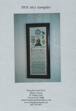 Samplers and Such IRK 1812 Sampler cross stitch pattern