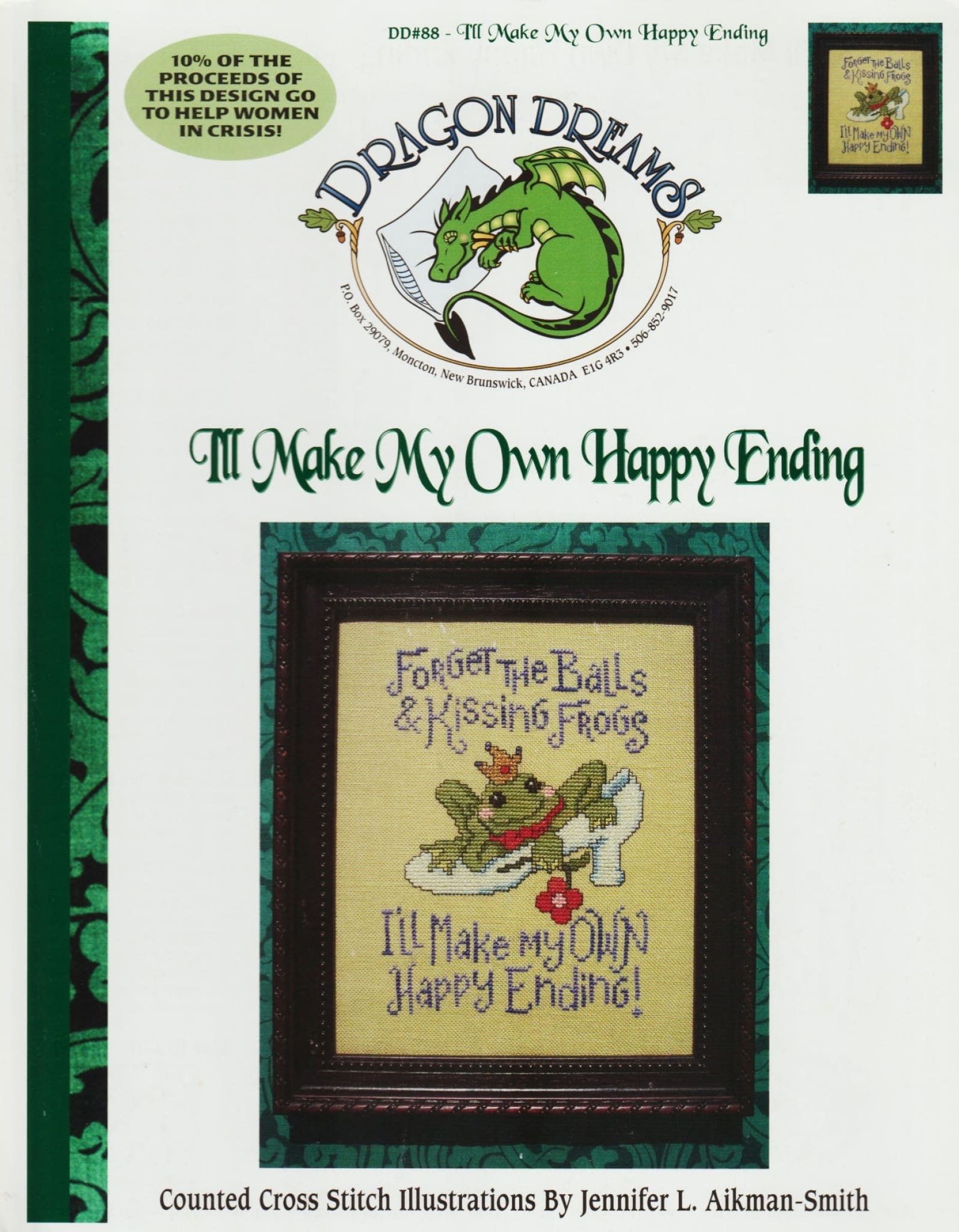 I'll Make My Own Happy Ending pattern – Sandra's Stitch Stash