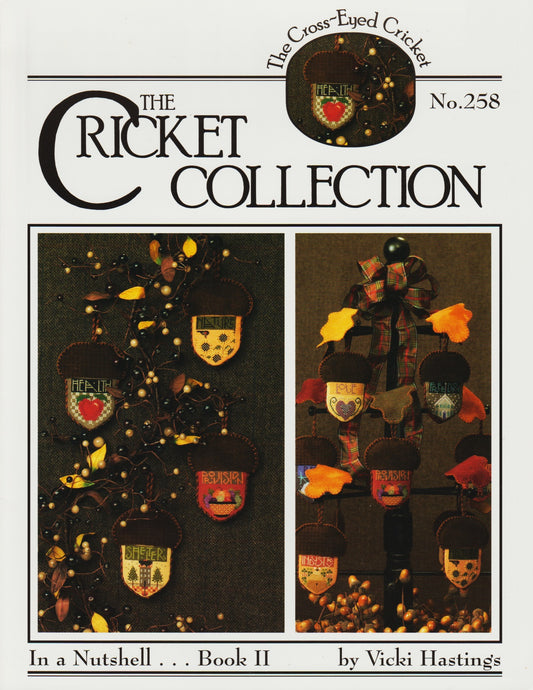 Cricket Collection In A Nutshell II CC258 seasonal cross stitch pattern