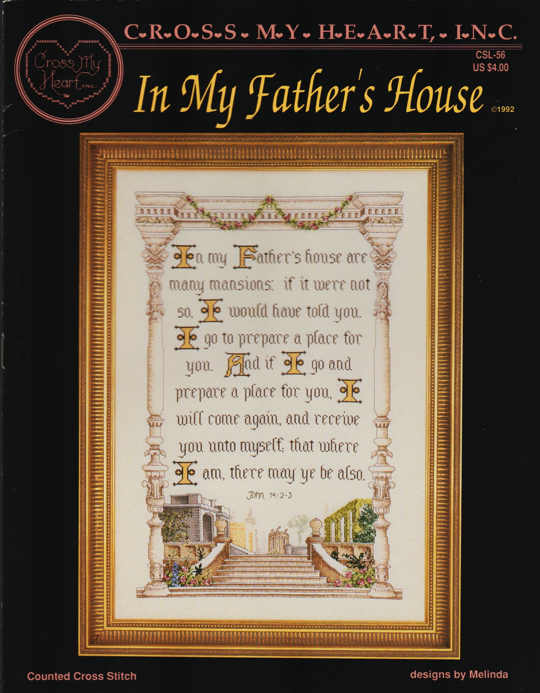 In My Father #39 s House pattern Sandra #39 s Stitch Stash