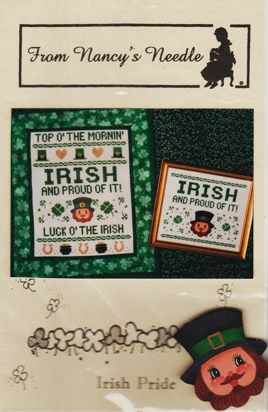 Nancy's Needle Irish Pride cross stitch pattern