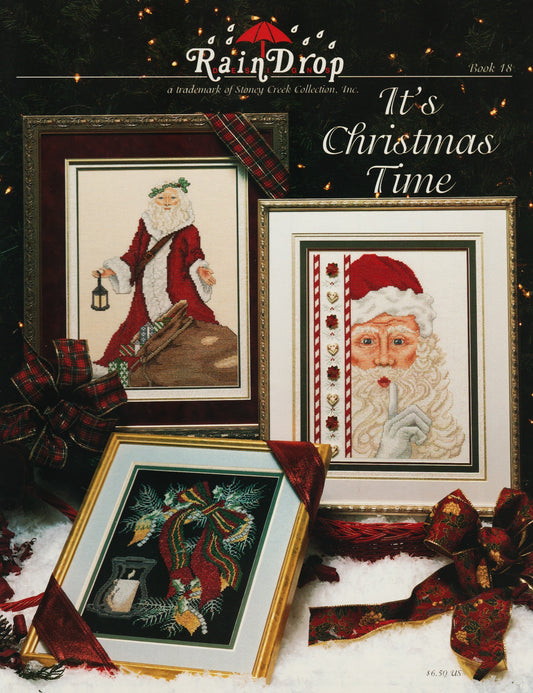 Stoney Creek Raindrop It's Christmas Time LFT18 cross stitch pattern