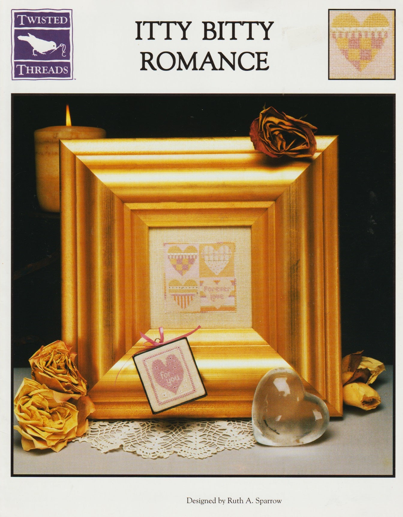 Twisted Threads Itty Bitty Romance cross stitch pattern