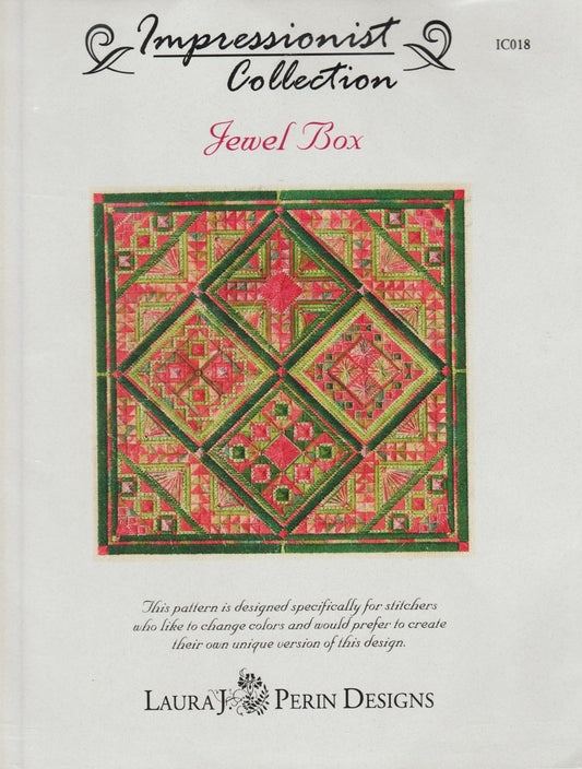 Laura J. Perin Jewel Box needlepoint pattern
