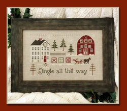 Little House Needleworks Jingle all the Way cross stitch pattern