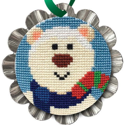 Creative Needle Arts Jolly Polar Bear cross stitch kit