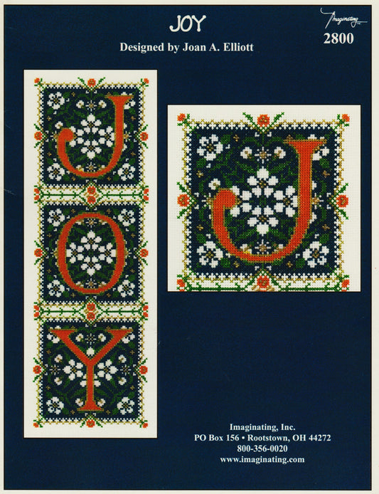 Imaginating Joy 2800 christmas cross stitch pattern