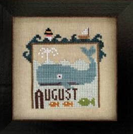 Heart In Hand Joyful Journal - August cross stitch pattern