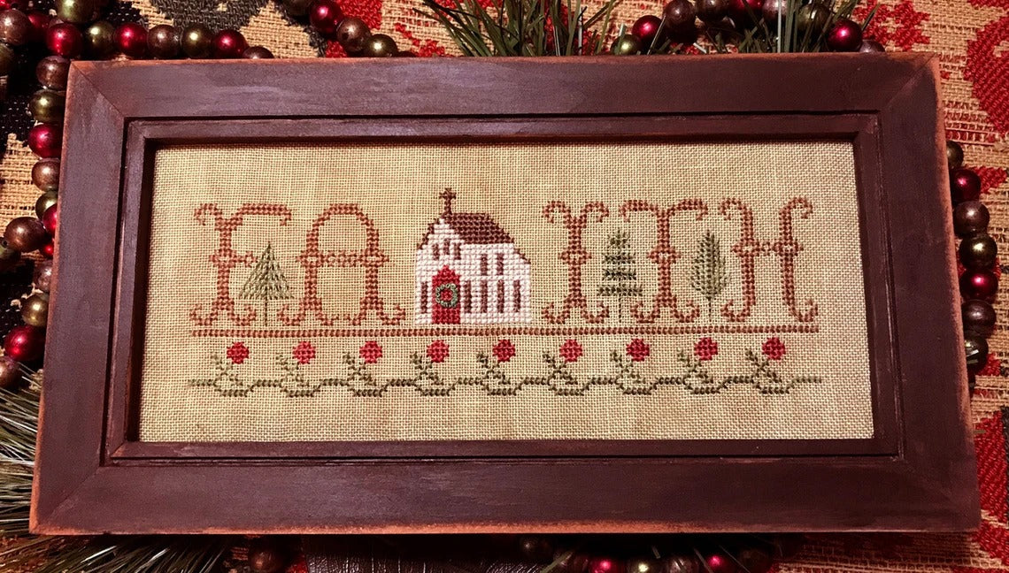 Homespun Elegance Joyous Faith MN-48 cross stitch pattern