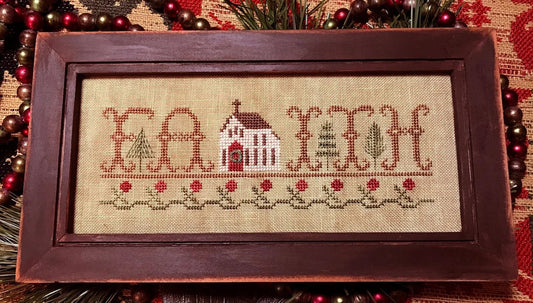 Homespun Elegance Joyous Faith MN-48 cross stitch pattern