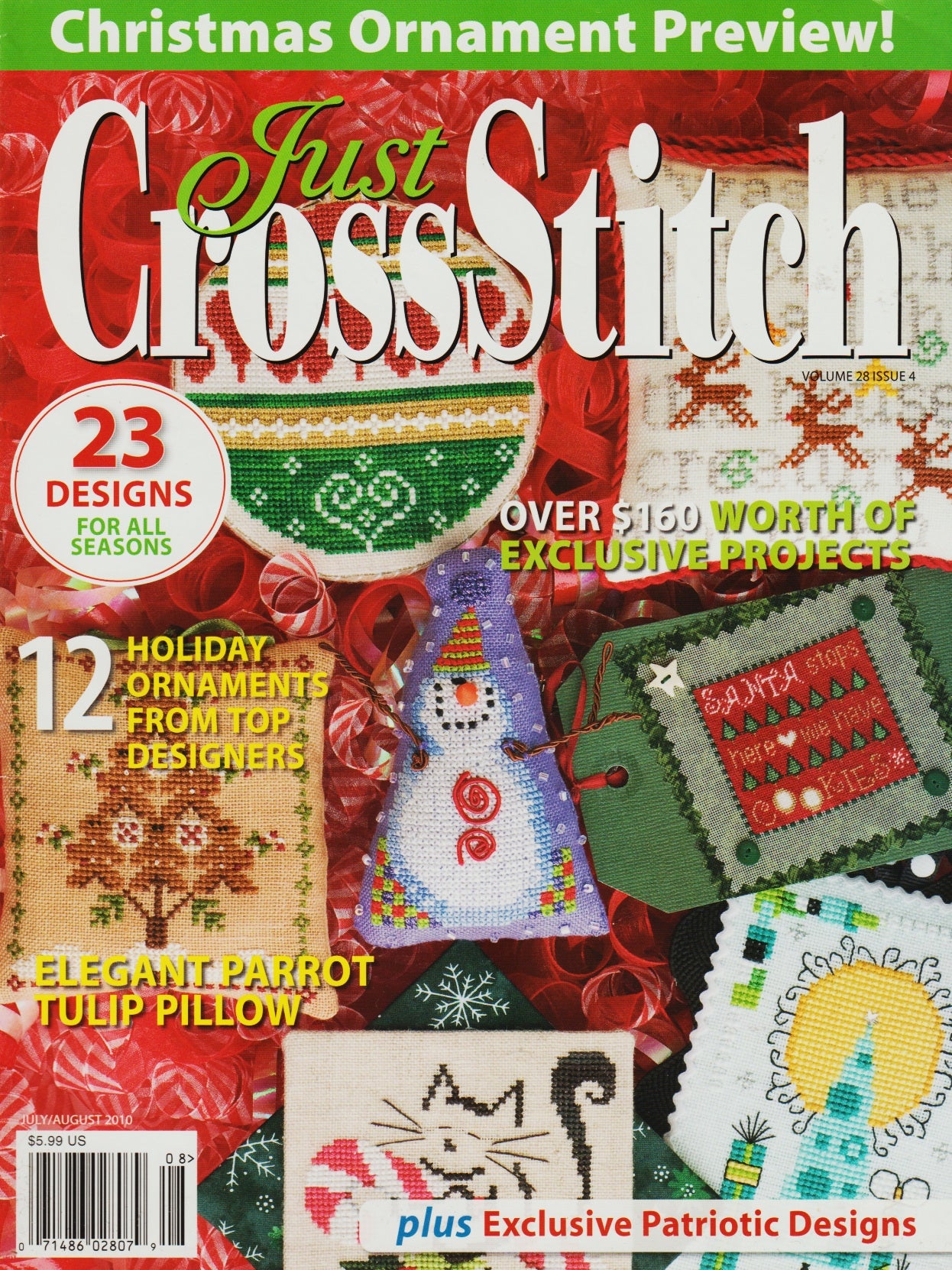 Just CrossStitch July/August 2010 magazine