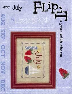Lizzie Kate July F07 cross stitch pattern